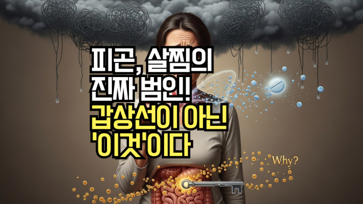  갑상선 기능 저하증, 약 먹어도 피곤한 이유? 인슐린 저항성과 스트레스를 잡아야 회복된다!