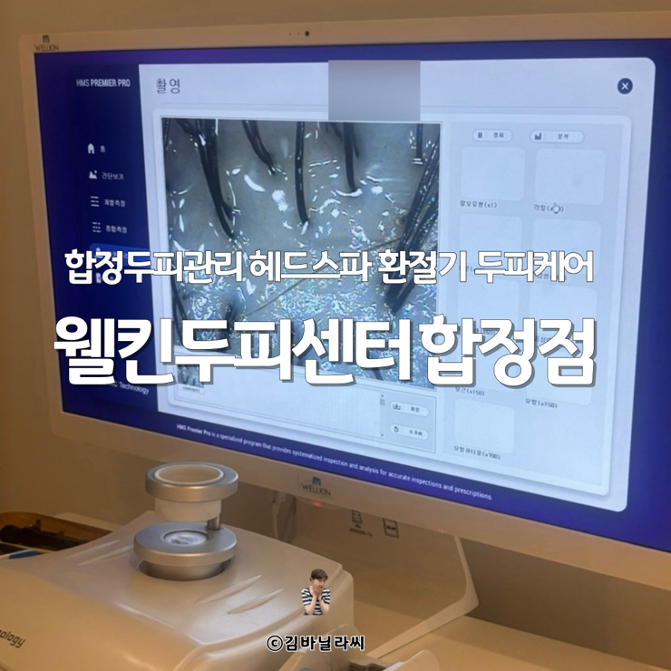  합정두피관리 웰킨두피탈모센터 헤드스파 환절기 두피케어