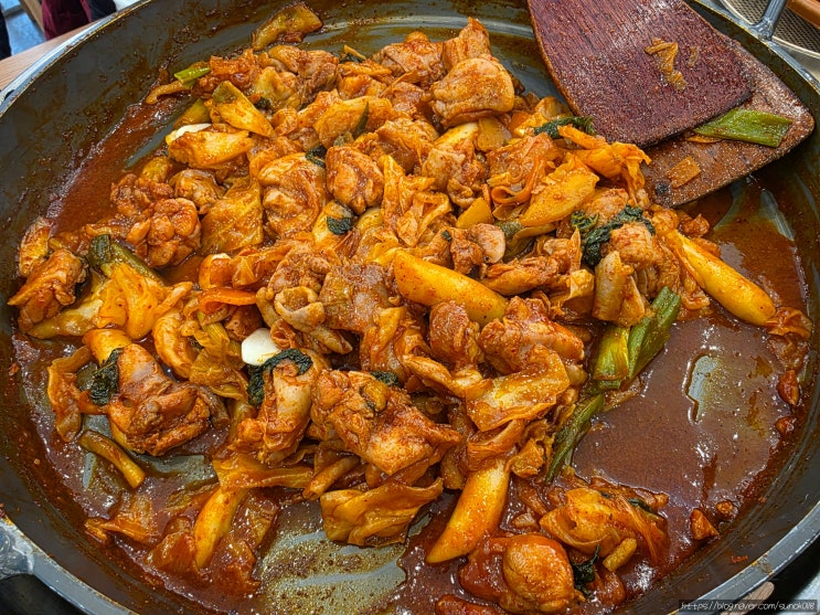  주엽맛집 개수리막국수 산골닭갈비 롯데마트 주엽점 일산밥집