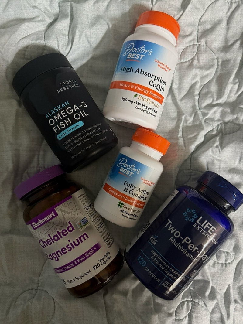 내돈내산 아이허브 iHerb 5가지 영양제 직구 후기 : 닥터스베스트 코큐텐, 비타민B, 블루보넷 ....