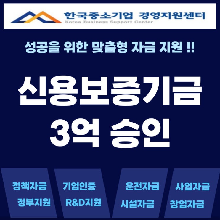  경기 신용보증기금 대출, 은행에서 5번 거절당한 제조업 대표 3억 설비투자 성공하기까지