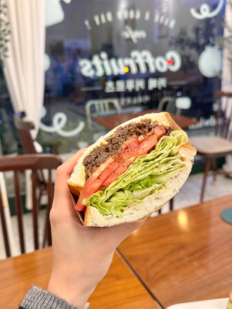 [안산샌드위치 맛집] 샌드위치가 맛있는 카페 커푸르츠 재방문 후기
