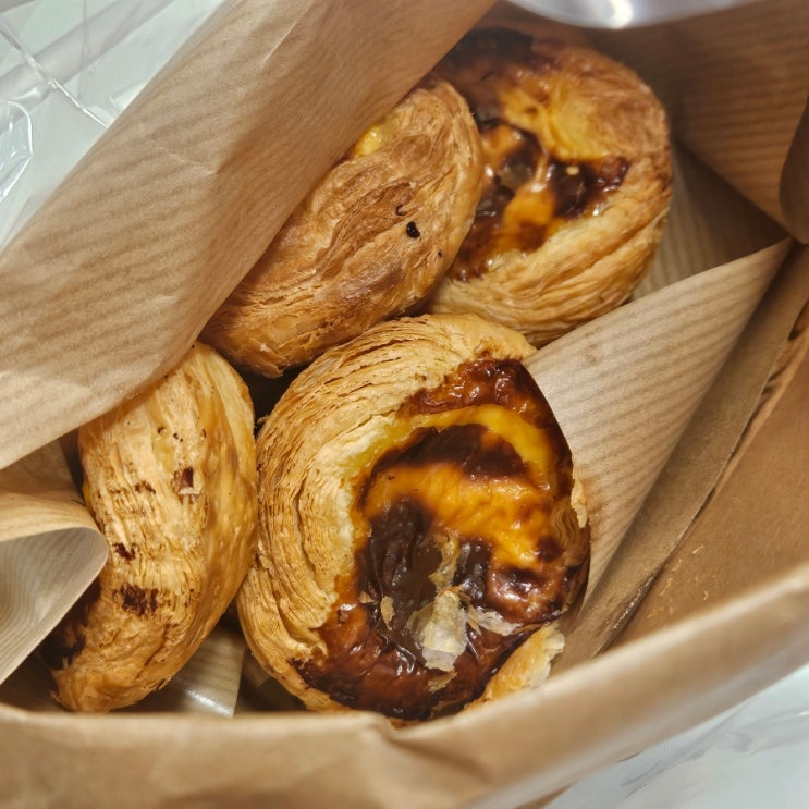  목포 평화광장 '커피창고로' 에그타르트 (포장, 예약, 맛후기)
