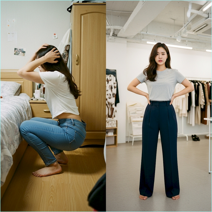  하체비만 팬츠 완벽 가이드