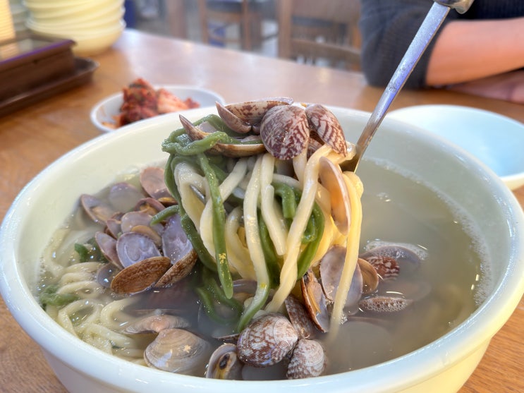 남양주 오남 칼국수 맛집 추천, 바지락 듬뿍 오동도 찐후기