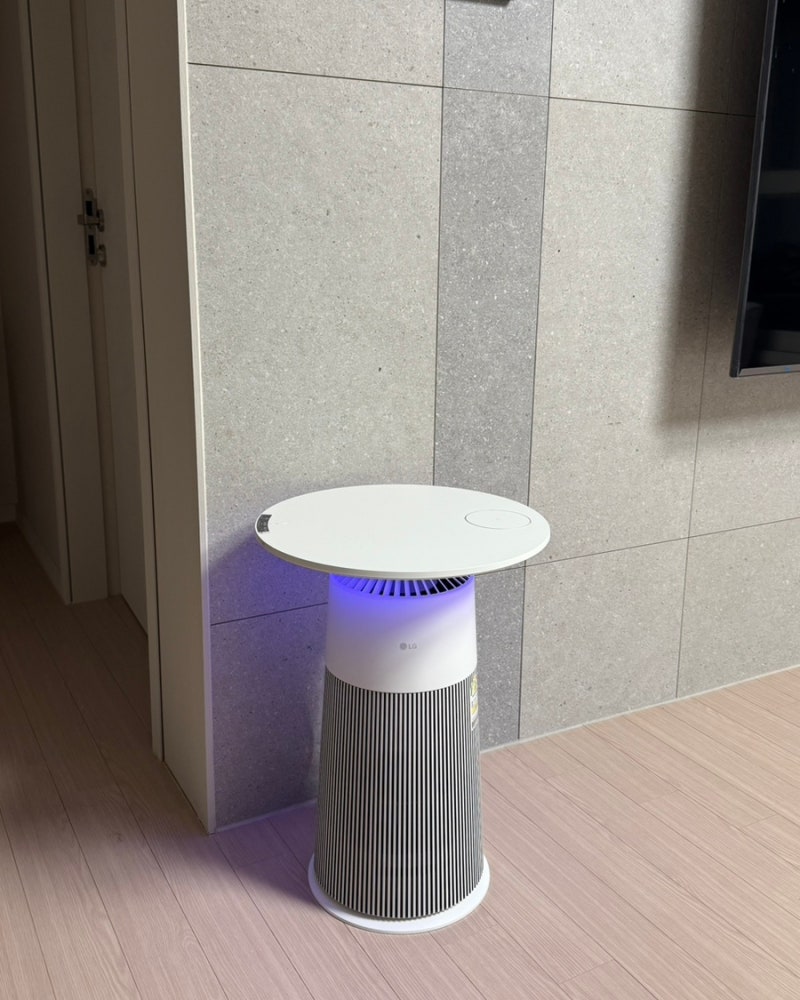 공기청정기가 이렇게 예쁘다니!│LG 퓨리케어 오브제컬렉션 에어로퍼니처 후기 & 제품 설명
