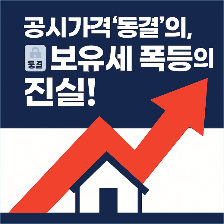  공시가 69% 동결 발표... 그런데 왜 우리 집 보유세는 45% 오른다는 겁니까?