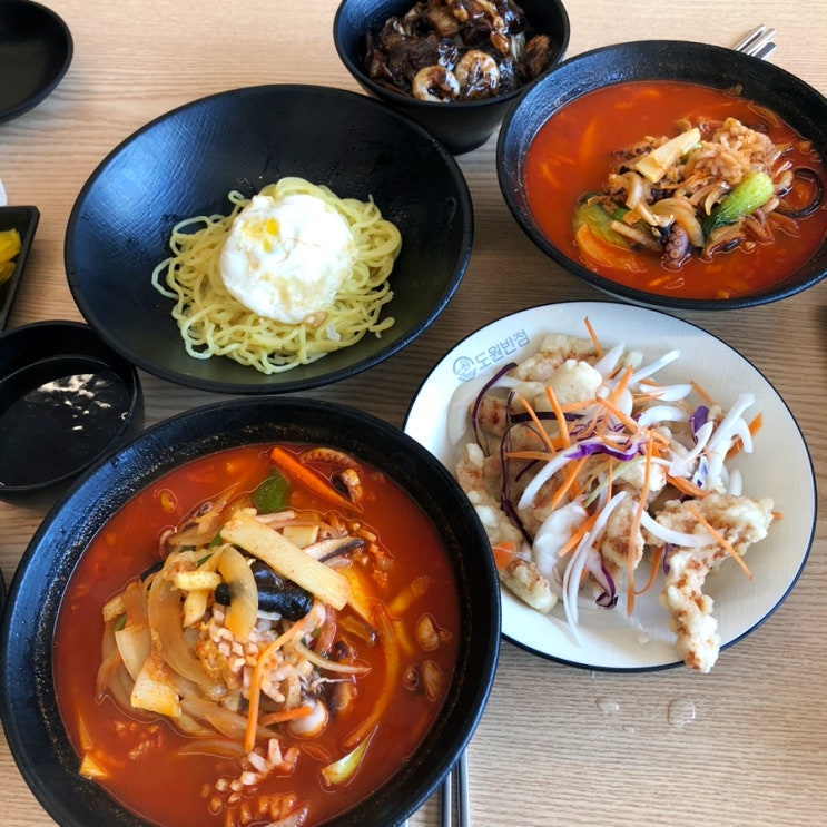  인천논현역 맛집 가성비 중식당 도원반점