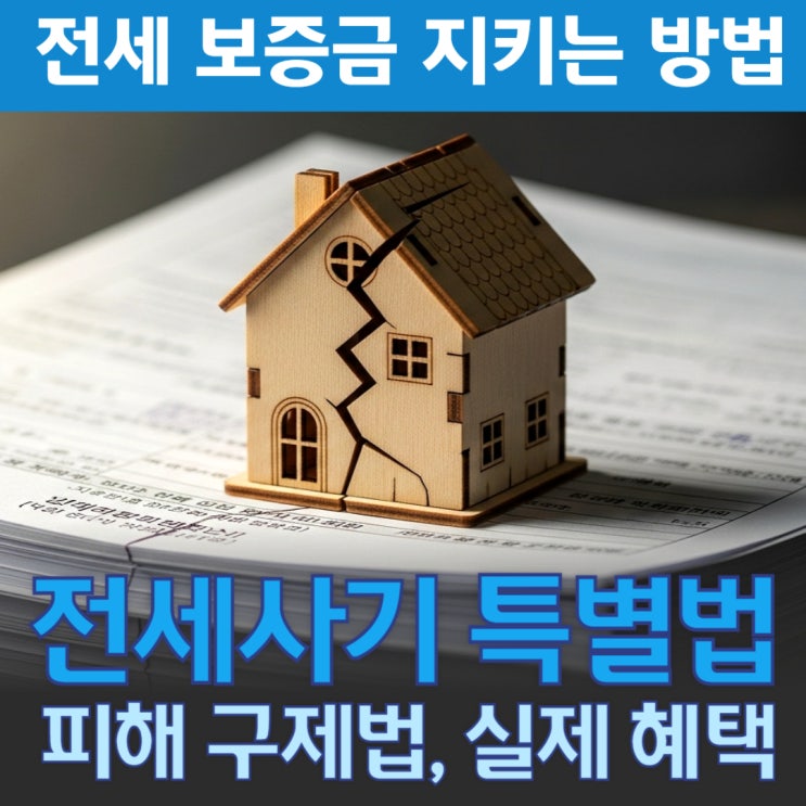  전세사기 특별법, 내 보증금은 안전할까?