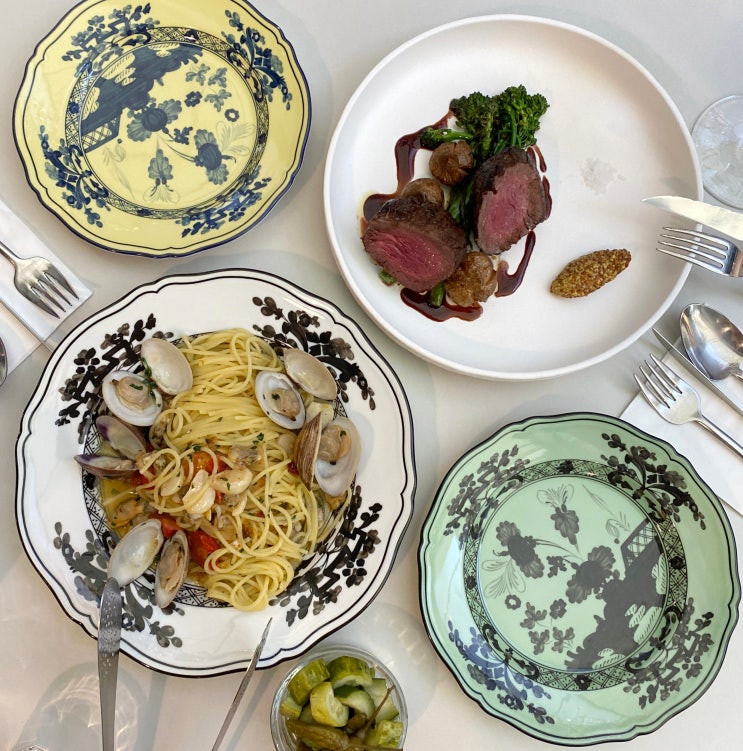 신당역 맛집 보메청담 황학점 : 편안한 분위기의 신당역 파스타 브런치 와인 with 보메베이커리 주차가능