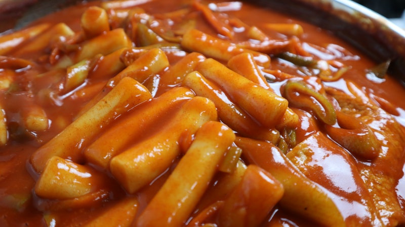 떡볶이 만들기 부산식 고춧가루 떡볶이 레시피 떡볶이 맛있게 만드는법