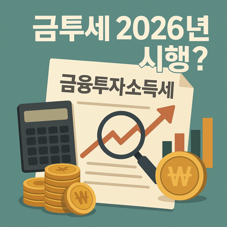  금융투자소득세 2026년 시행? (11월 국회 쟁점, 과세 대상, 시장 영향 총정리)