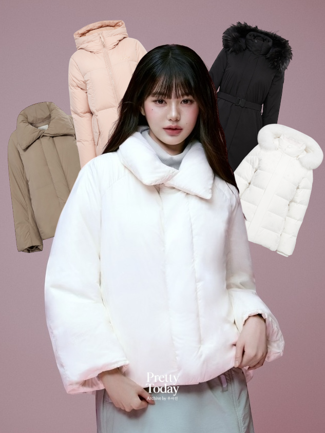 장원영 아이더 패딩! 여자 롱패딩코트부터 숏패딩까지