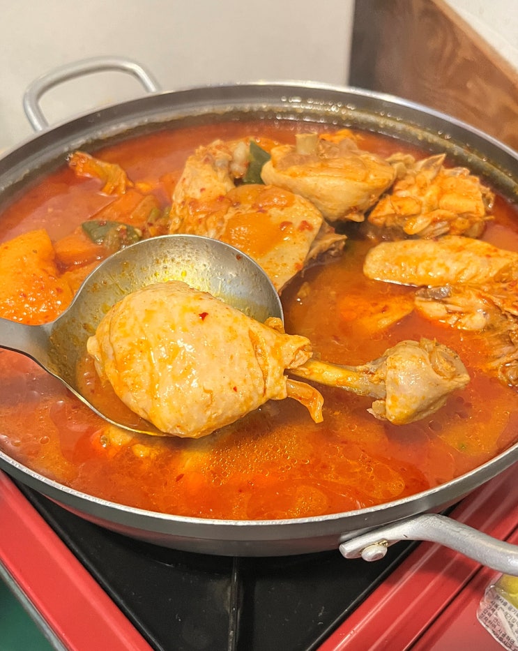  [안양]큰손 닭도리탕 솔직후기 수촌마을 가성비 안주 맛집, 술집