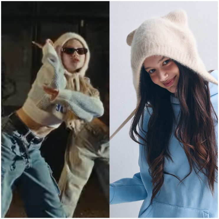  피프티피프티 뮤직비디오 컴백 예원 비니 캣햇 어디꺼? #다나버튼