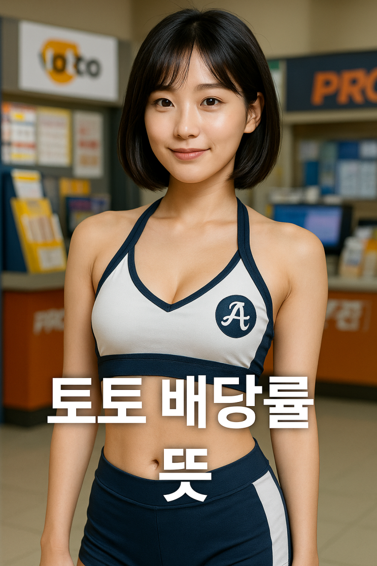  토토에서 배당률 뜻 (완전 초보자 설명)