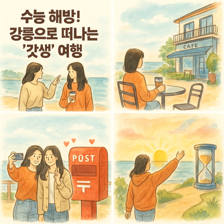 [<b>수능 해방</b>!] 강릉으로 떠나는 ‘갓생’ 힐링 여행