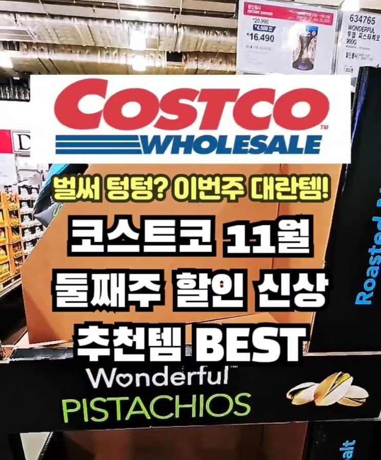  코스트코 11월 둘째주 할인 세일