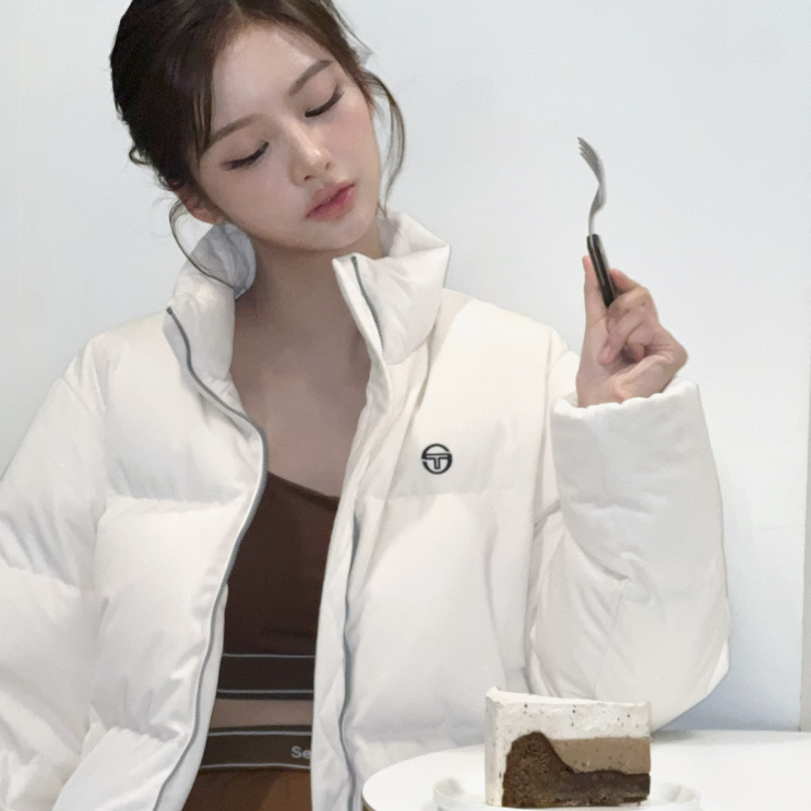  요즘 대세 엔믹스 설윤 여성 숏패딩 추천 세르지오타키니 (박지현, 신수현)