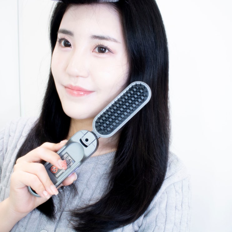  무선 접이식 빗고데기 보다나 이지 업 헤어스타일러 플립