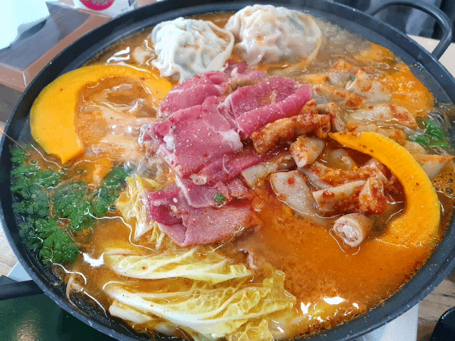  천안 독립기념관 맛집 오미오미 만두전골 천안 소노벨 인근 맛집