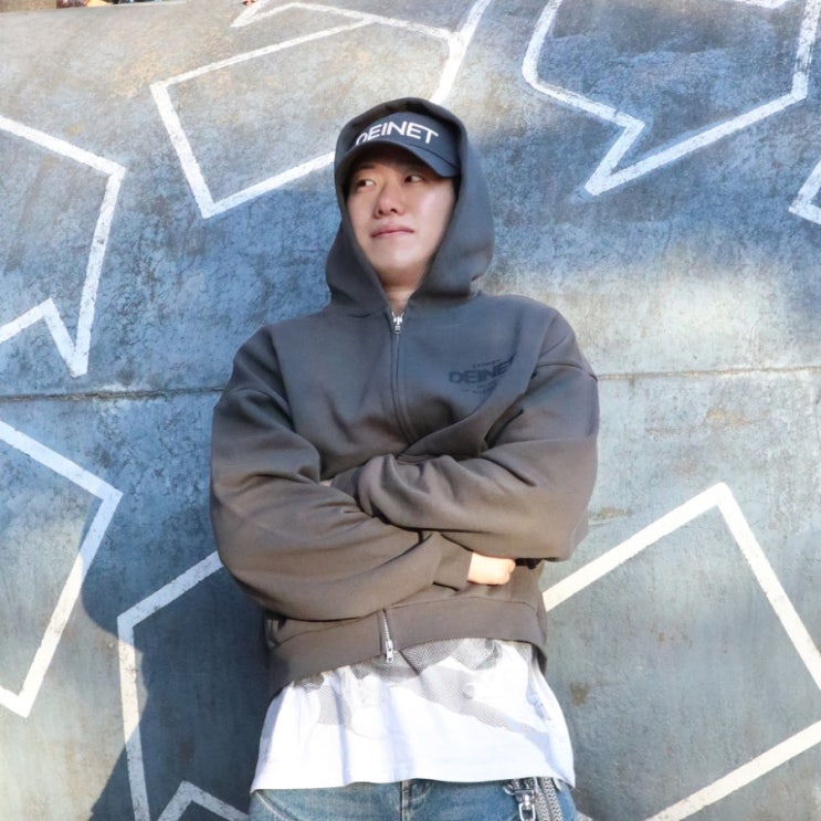  deinet 다이닛 모자 후드집업 캐트릿 정석