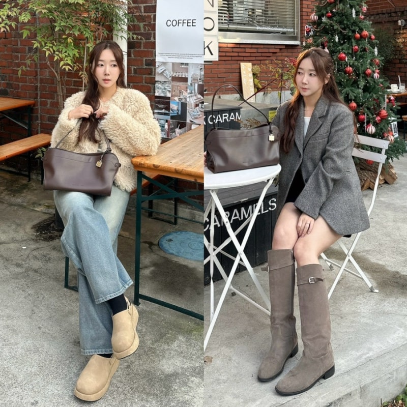 여성가방추천 루이까또즈 끌로델 가죽 숄더백