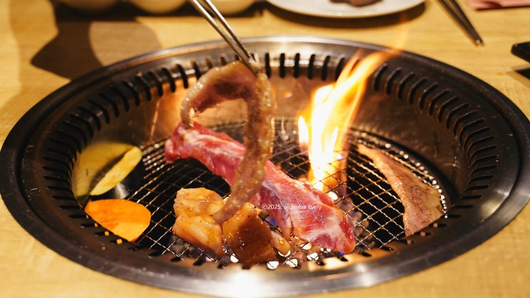  마쓰야마 여행 중 발견한 오카이도상점가맛집 니쿠라보(NIKULAB) 야키니쿠 무한리필의 소고기 신세계를 맛보다