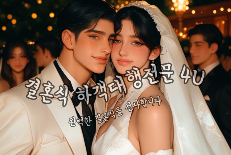  전국 결혼식 하객대행 의뢰 및 알바 참여 방법