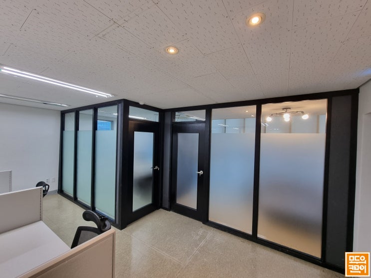  강남구, 송파구 하루 만에 완성되는 유리칸막이 공사
