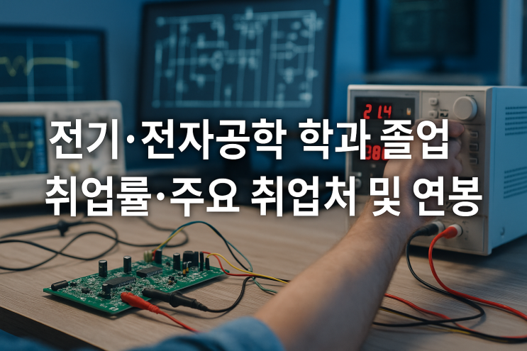  전기·전자공학 학과 졸업후 취업률·주요 취업처 및 연봉