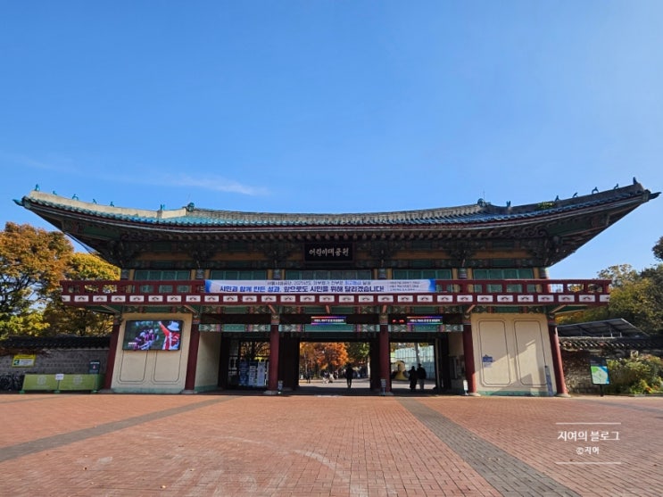  [광진] 서울 단풍 명소 서울 어린이대공원 입장료 운영시간 주차장 주차요금 정보