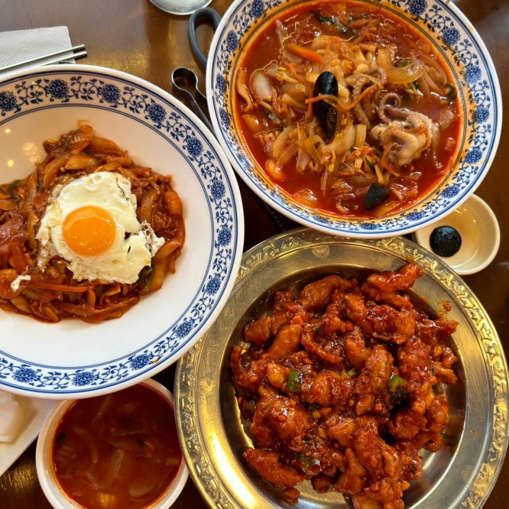  대구 대명동 맛집 계대 깐풍기 회성각 본점