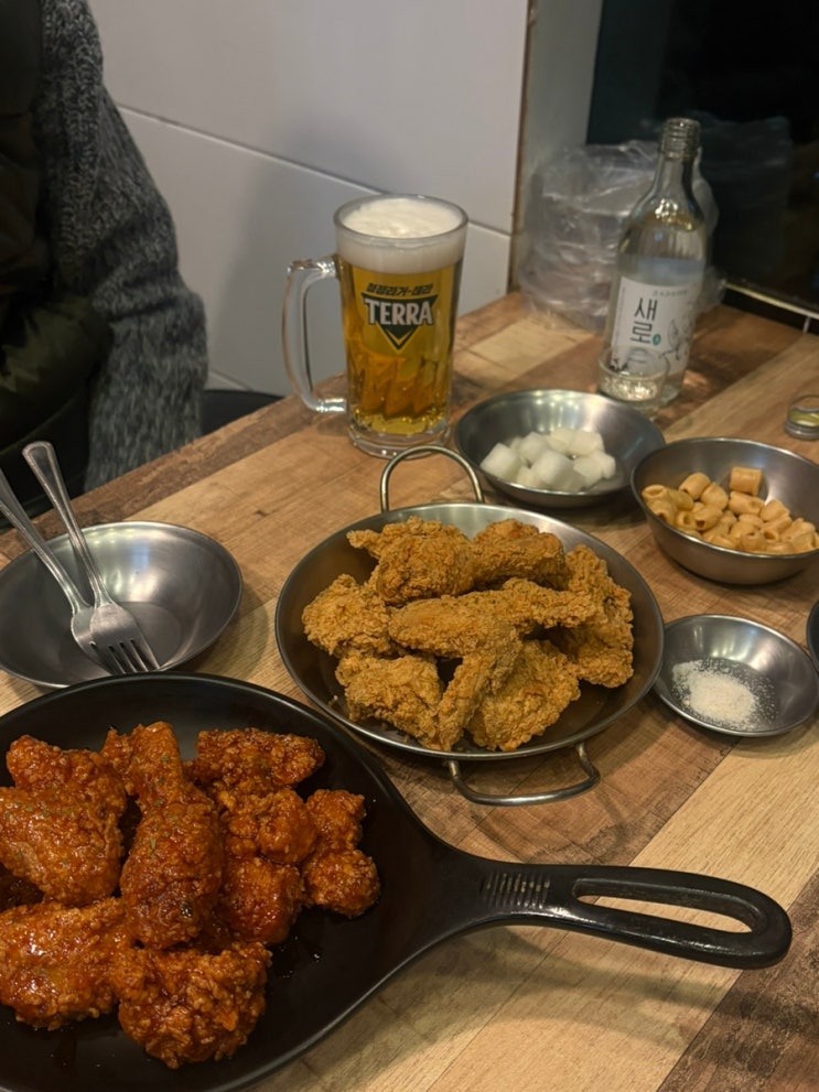  신림 가성비 술집,신림 일인반닭 치킨집 내돈내산 후기