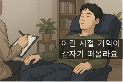  [최면센터 최면치료] 원인 모를 우울증에 빠진 30대 남성 최면치료