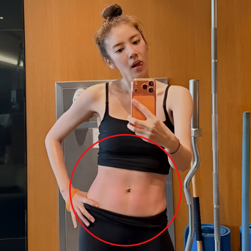 선명한 <b>복근</b> <b>손담비</b> 근황 애슬레저룩 패션 코디 JPG