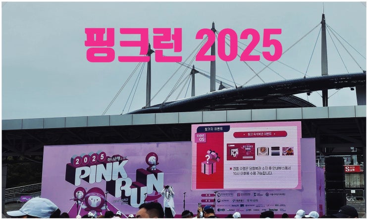  핑크런 5km 달리기 후기 | 초보 러너가 느낀 대회장의 핑크빛 열기