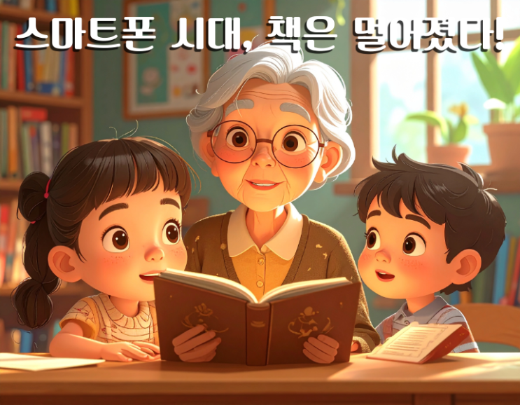  스마트폰 사용 증가와 청년층 독서량 변화