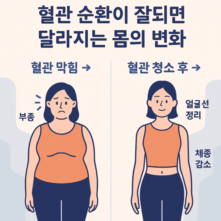  혈관청소가 다이어트에 미치는 영향 – 붓기부터 체중까지!