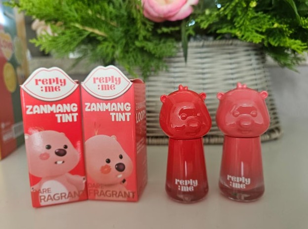  요즘 유행하는 물먹립+탕후루립  ,리플라이미 잔망루피 틴트 하나면 끝