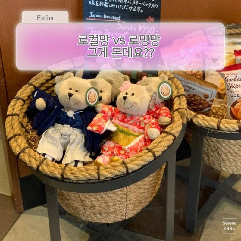 일본 이심 eSIM 로컬망 vs 로밍망 차이 총정리, 마이리얼트립 이심 등록 방법 50% 할인