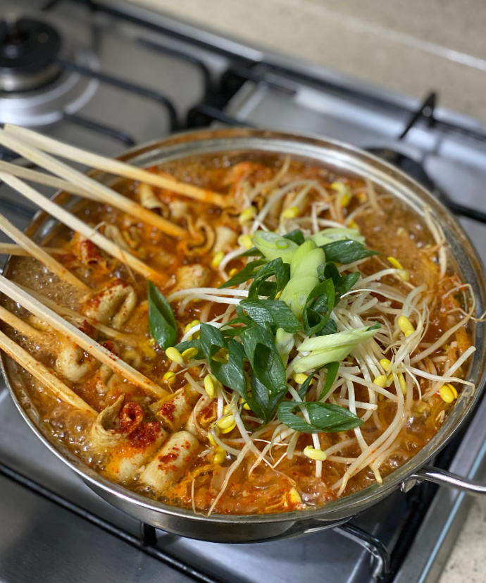 김치오뎅탕 레시피 만드는법 콩나물넣고 어묵탕 맛있게 끓이는방법
