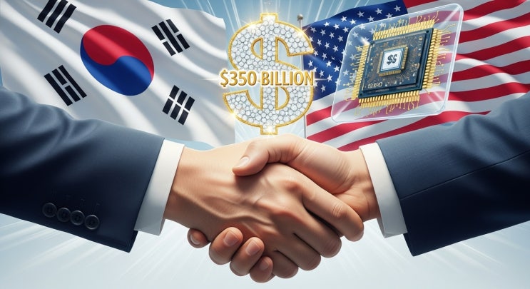<b>한미 팩트시트 발표</b>: 반도체 관세 방어, 3500억 초대형 투자