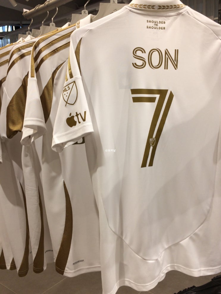  아디다스 LAFC 유니폼 손흥민 저지 오프라인 후기