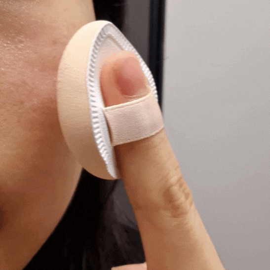 [다이소 핑거팡팡 퍼프] 미니 쿠션 안 닫힘! 블러셔 퍼프
