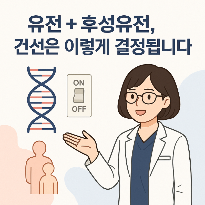 건선, 우리 아이에게도 유전될까요?