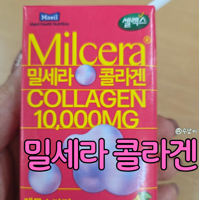  셀렉스 밀세라 레몬소다 맛 콜라겐? 내돈내산 후기