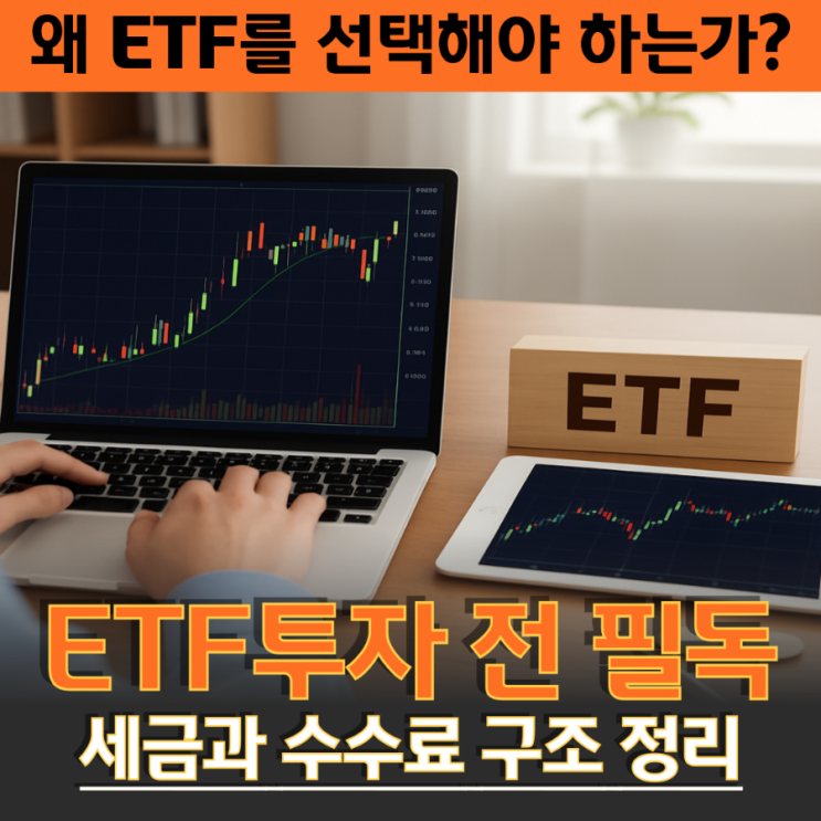  ETF 투자 전에 꼭 알아야 할 세금과 수수료 구조 정리