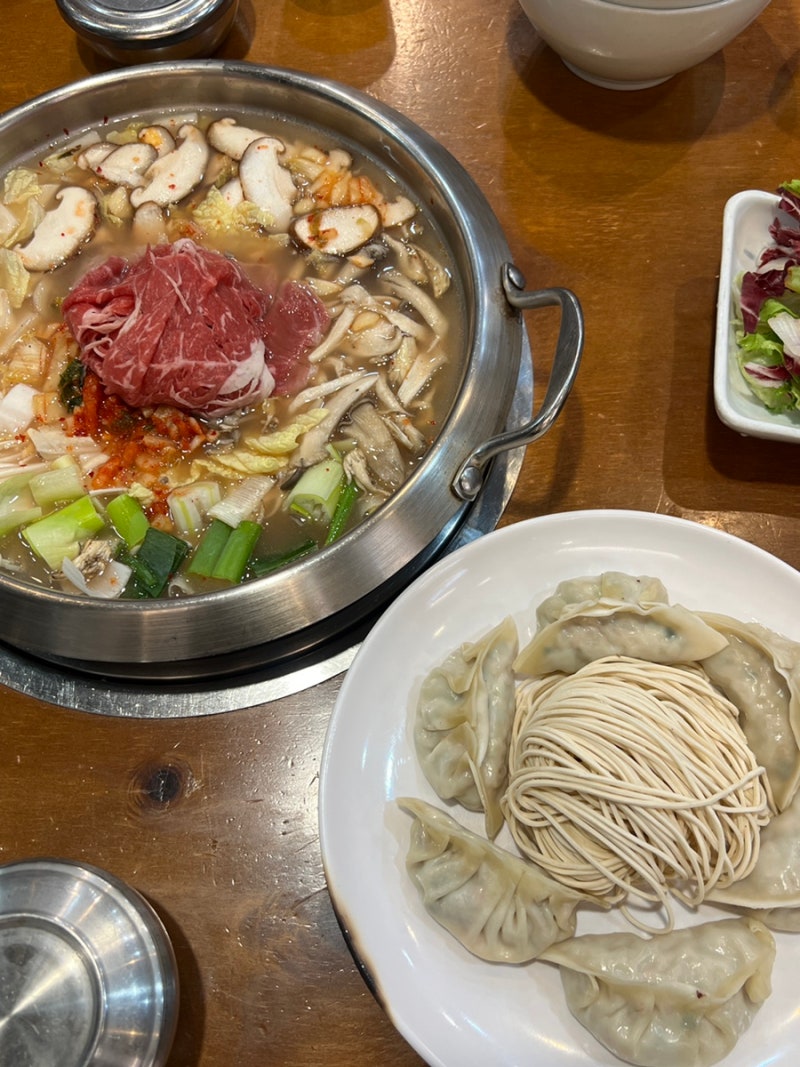 [잠실/맛집] 잠실 롯데월드몰 전골 맛집 곰국시집 내돈내산 후기