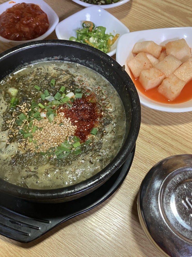  제주공항맛집 우진해장국 고사리해장국 몸국 내돈내산 웨이팅후기